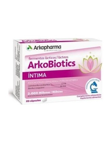 Arkobiotics Intimina Flora Vaginal 20Cáps