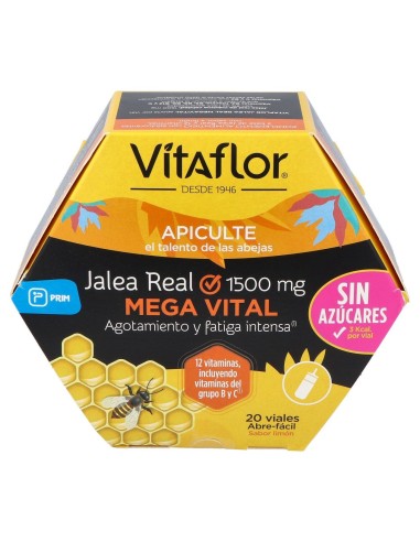 Vitaflor Mega Vital 20 Ampollas
