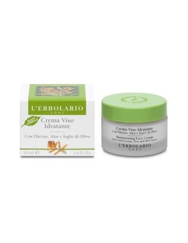 Crema Facial Hidratante Helicriso Y Aloe 50Ml.