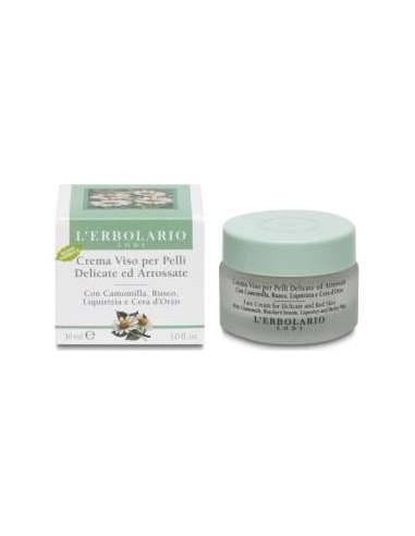 Crema Facial Manzanilla Pieles Delicadas 30Ml.