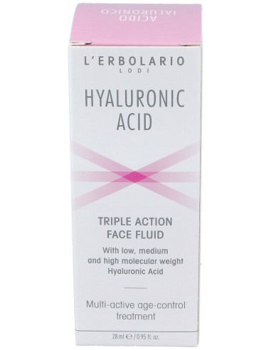 Acido Hialuronico Fluido Cara Triple Accion 28Ml