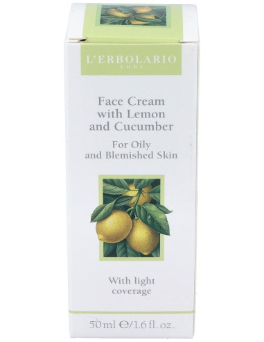 Crema Facial Limon Y Pepino 50Ml.