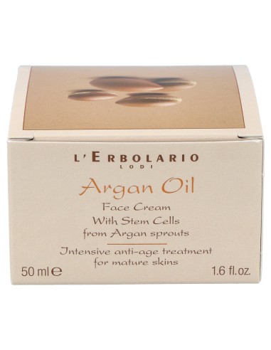 L'Erbolario Argan Crema Facial Intensiva Antiedad 50Ml