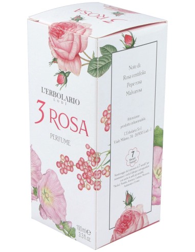 3 Rosas Agua De Perfume 100Ml.