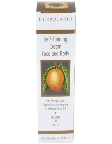 Solar Crema Autobronceadora Zumo Mango 100Ml.