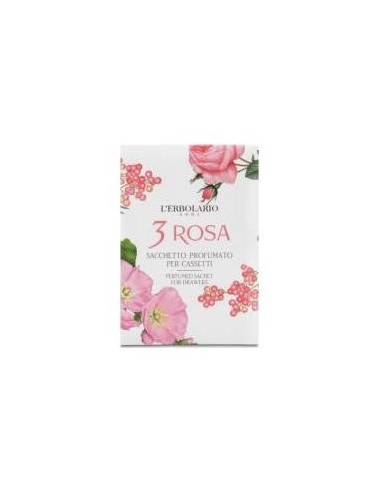 3 Rosas Saco Perfume Cajon 1Ud.