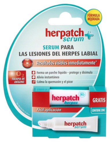 Herpatch Serum 5Ml. Prevent Labial 4,8Gr.