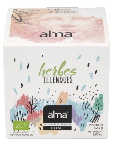 Alma Home Hierbas Illencas Infusión Pirámides Eco Vegan 15Uds