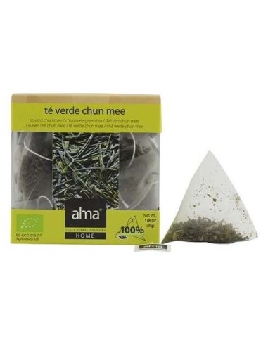 Te Verde Chun Mee Infusion 15Piramides.Eco Vegan