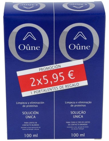 Oune Solucion Unica Lentillas Pack Viaje 2X100Ml