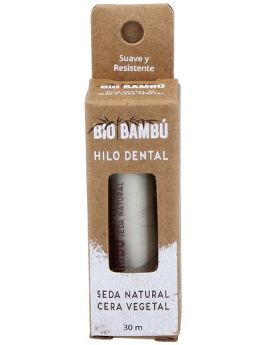 Hilo Dental Seda Natural Con Cera Vegetal 30Metros