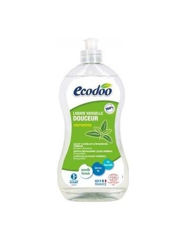 Ecodoo Lavavajillas Suave Aloe Vera Verbena 500Ml