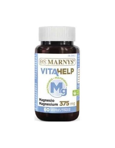 Marnys Magnesio 375Mg Línea Vitahelp 60Caps