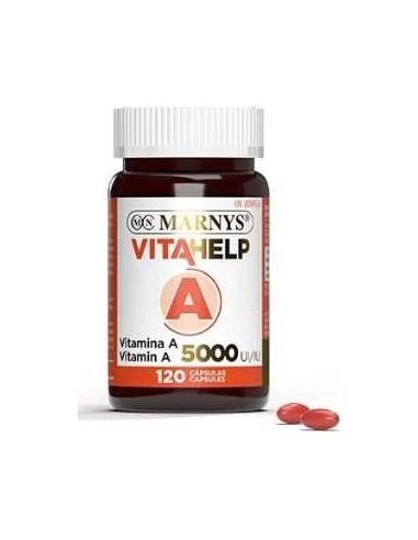 Marnys Vitamina A 5000Ui Línea Vitahelp 120Caps