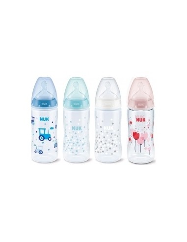 Nuk Biberón Fc+ Control De Temperatura Pp 6-18 L Silicona 300Ml