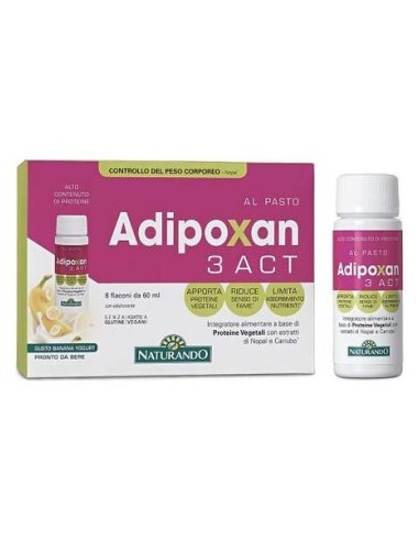 Naturando Adipoxan 3 Act 8Uds