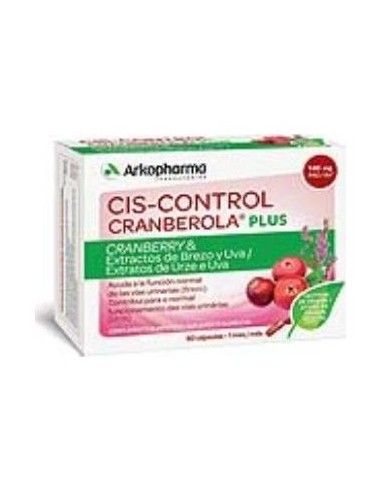 Cranberola Cis-Control Plus Con Brezo 60Cáps