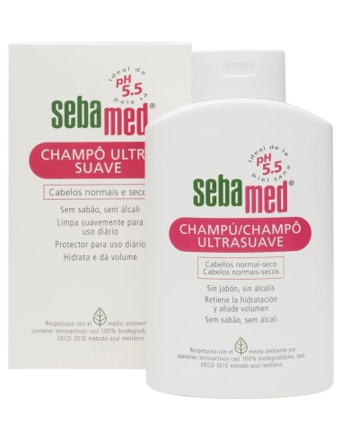 Champu Ultra Suave Cabello Normal-Seco 400Ml.