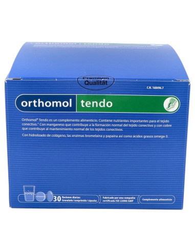 Orthomol Tendo Granulado Y Capsulas 30Sbrs.