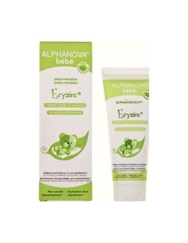 Eryzinc Crema De Pañal Bebe 75Gr. Bio