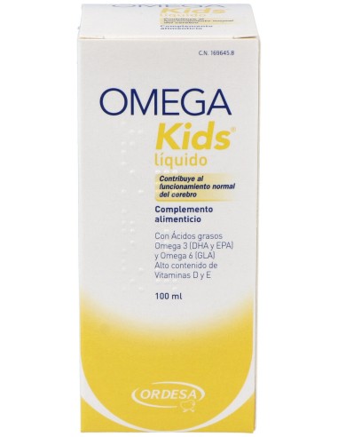 Omegakids Emulsion Sabor Limon 100Ml.