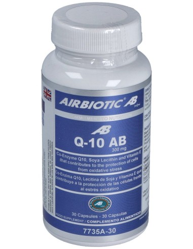 Airbiotic Coenzima Q10 300 Mg 30 Capsulas