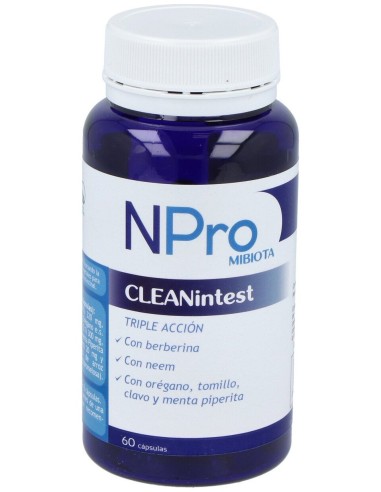 Npro Cleanintest 60Cap.