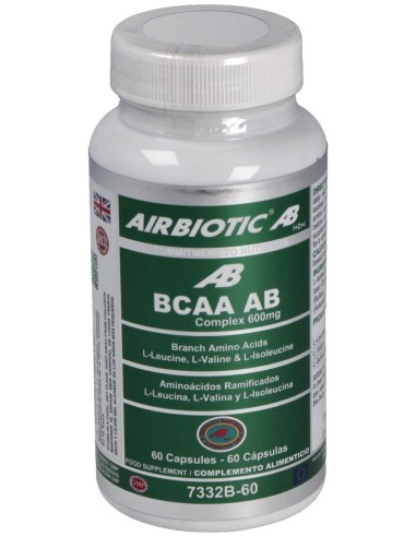 Airbiotic® Ab Branch Amino Acids 600Mg 60Cáps