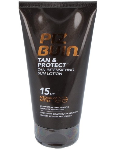 Piz Buin® Tan&Protect Spf15+ Loción Intensificadora Bronceado 150Ml