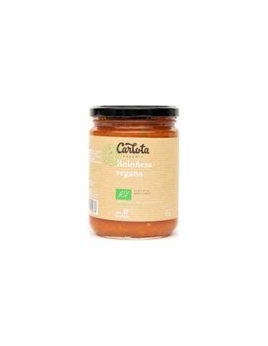 Carlota Organic Boloñesa Vegana 425G