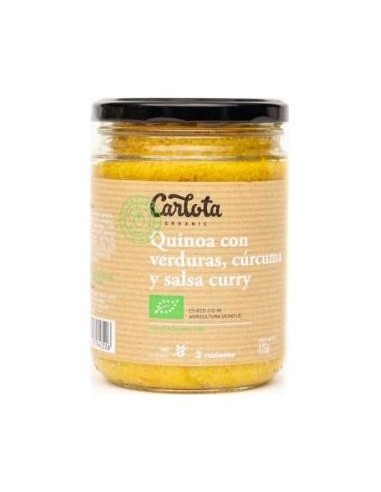 Quinoa Con Verduras Curcuma Y Curry 425Gr. Eco Sg