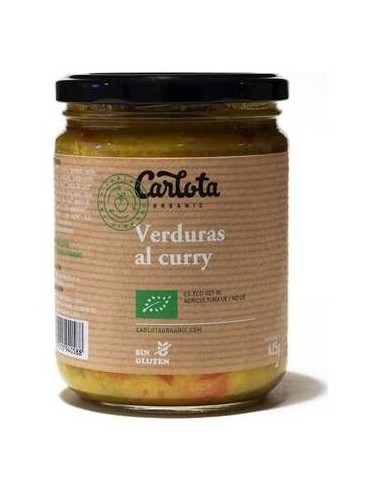 Carlota Organic Verduras Curry Bio Conserva 425G