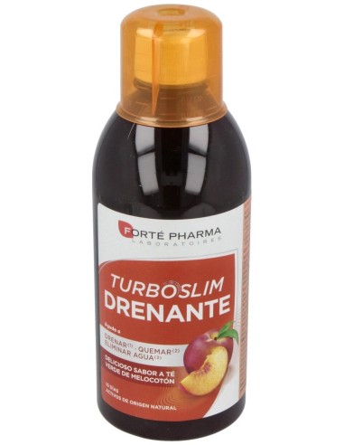 Forté Pharma Turboslim Drenante Melocotón 500Ml