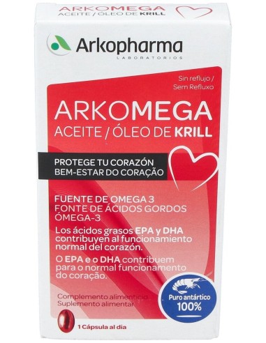 Aceite De Krill Omega 3 500Mg 15Cap.