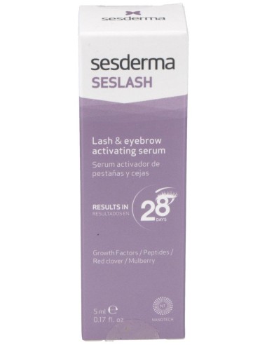 Seslash Serum Crecimiento Pestañas Y Cejas 5Ml.