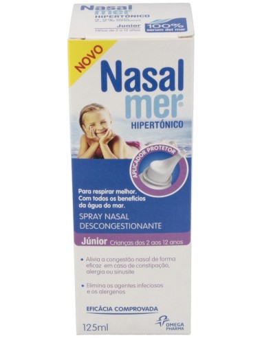 Nasalmer® Spray Nasal Hipertónico Junior 125Ml