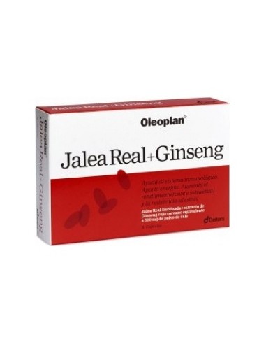 Oleoplan Jalea Real + Ginseng 30 Caps