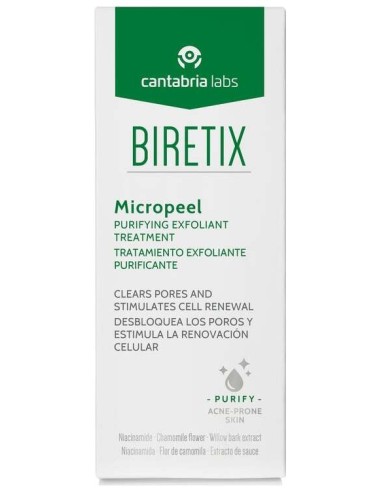 Biretix Micropeel Tto Exfoliante Purificante 50Ml