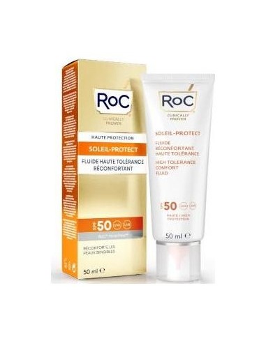 Roc® Soleil Protect Fluido Dermocalmante Spf50+ 50Ml