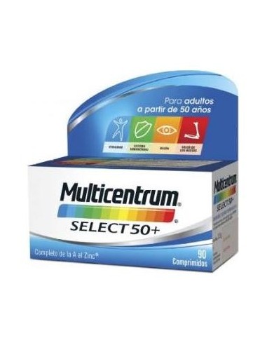 Multicentrum Select 50+ 90 Comprimidos
