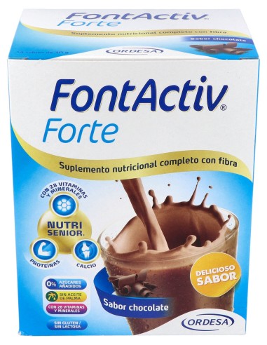 Fontactiv Forte Sabor Chocolate 30G 14 Sobres