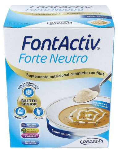 Fontactiv Forte Neutro 10 Sobres 30 Gr