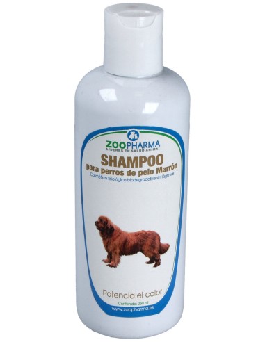 Champu Pelo Marron Perros 250Ml.