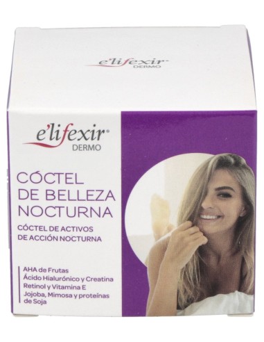 Elifexir Dermo Crema Coctel Belleza Nocturna 50Ml.