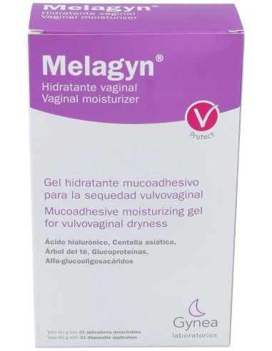 Melagyn Hidratante Vaginal Tubo 60Gr. (21Aplic.)