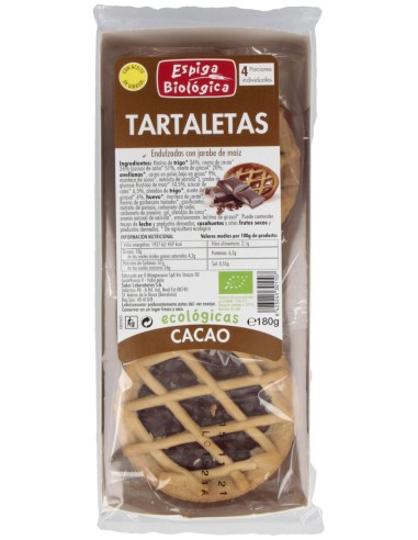 Tartaleta De Chocolate 4Uds. Eco