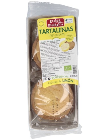 Tartaleta De Espelta Rellenas De Limon 4Uds. Eco