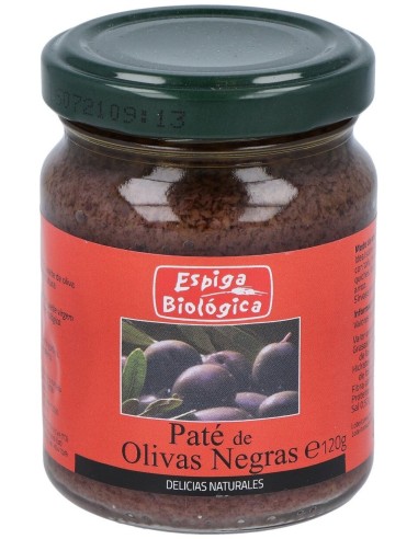 Pate De Olivas Negras 120Gr. Eco Sg Vegan