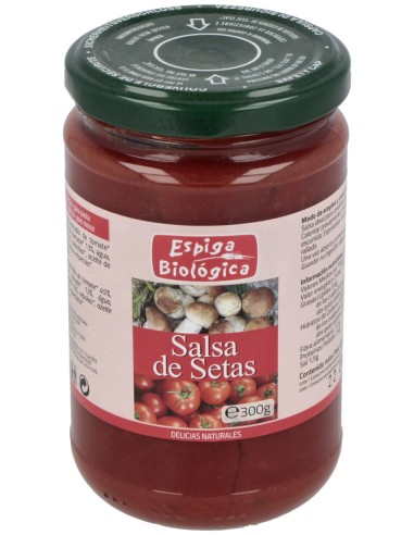 Salsa De Setas 300Gr.Eco Sg Vegan