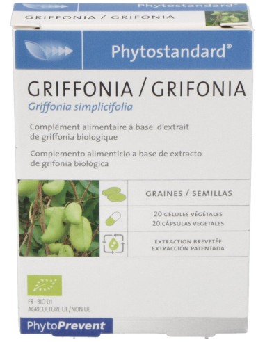 Pileje Phytostandard Grifonia 20 Capsulas